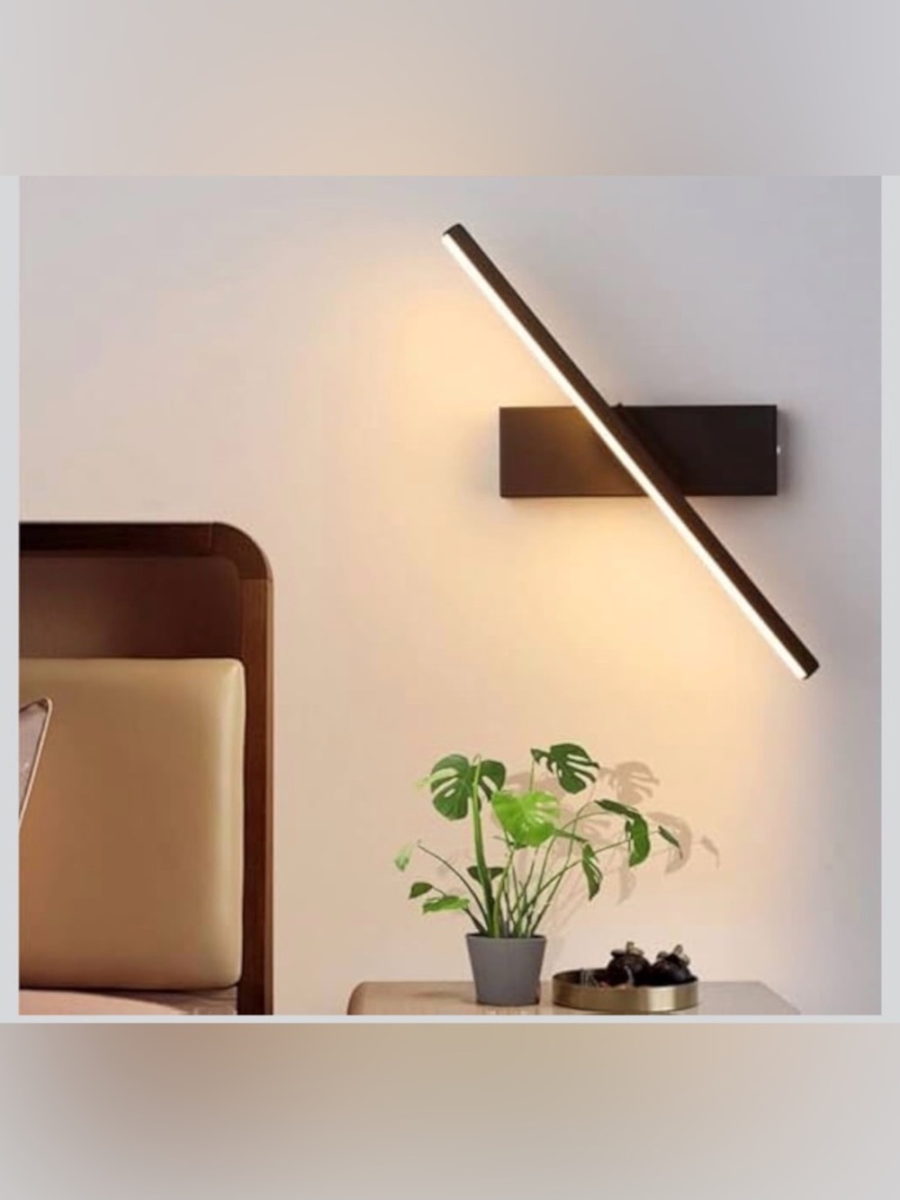 NEW Open Box Modern LED Rotating Wall Light - 11.8" Linear Indoor Vanity Sconce,